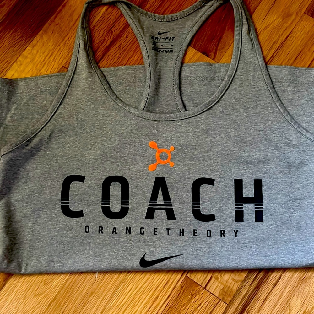 Orangetheory Nike Womens Coaching Tank Sz M